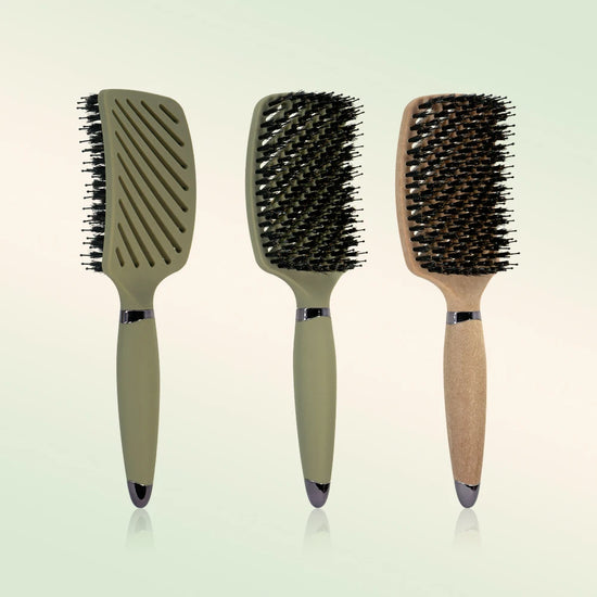 Boar Bristle Detangling Hair Brush
