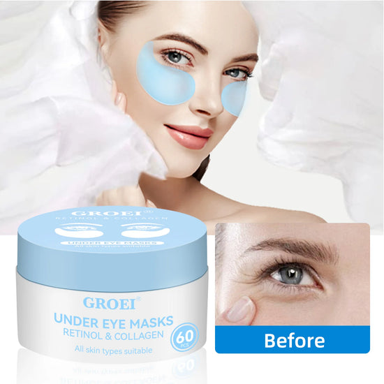 60PCS Retinol Collagen Eye Masks